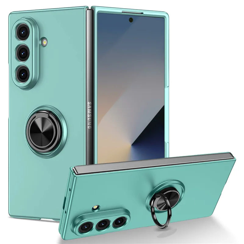 MobiCase™ - Luksusowe etui pancerne z pierścieniem i osłoną aparatu – silikonowo-plastikowe bumper case
