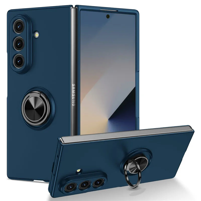 MobiCase™ - Luksusowe etui pancerne z pierścieniem i osłoną aparatu – silikonowo-plastikowe bumper case