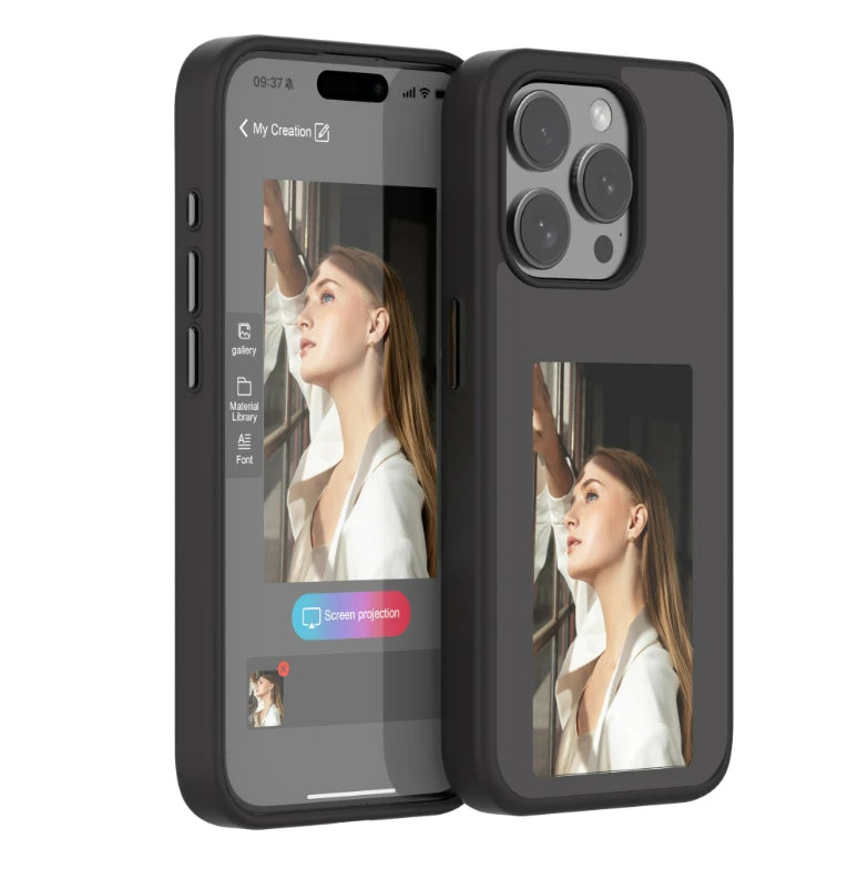 MobiCase™ - Zoeydam smart etui z wbudowanym wyświetlaczem