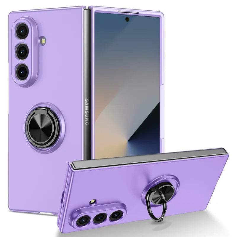 MobiCase™ - Luksusowe etui pancerne z pierścieniem i osłoną aparatu – silikonowo-plastikowe bumper case