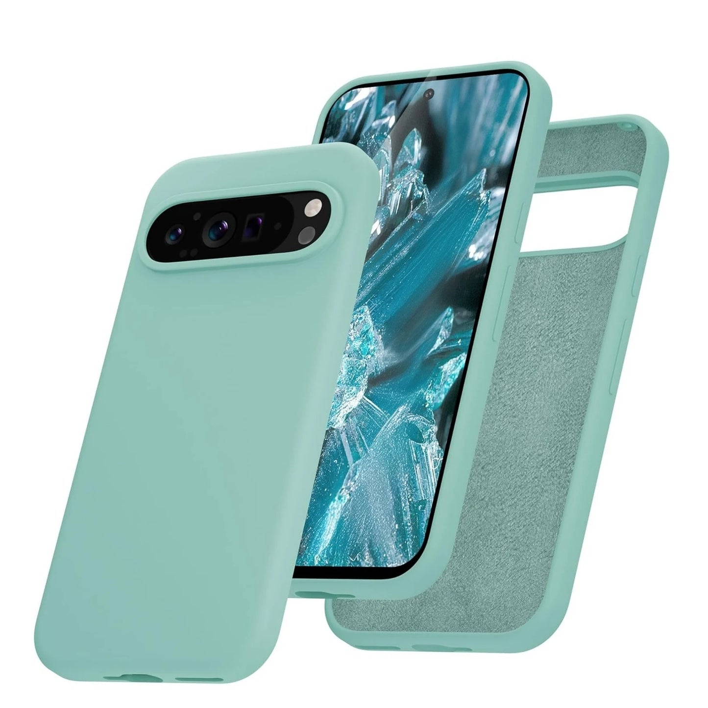 MobiCase™ - Ultra cienkie matowe etui silikonowe do Google Pixel – przezroczyste, półzabudowane