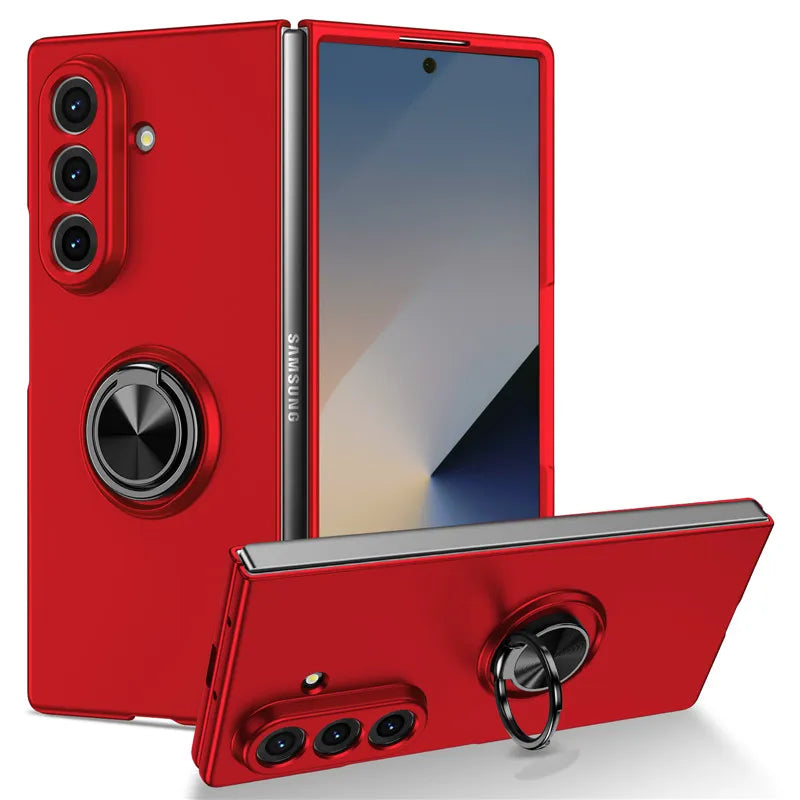 MobiCase™ - Luksusowe etui pancerne z pierścieniem i osłoną aparatu – silikonowo-plastikowe bumper case