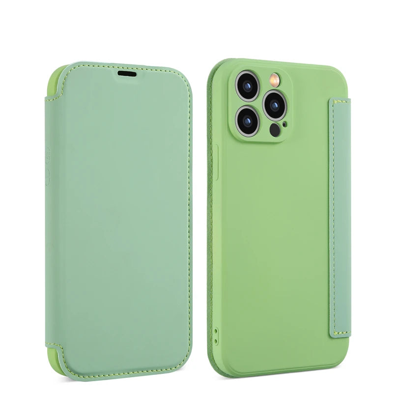 MobiCase™ - Etui portfelowe z silikonu premium i kieszonką na karty