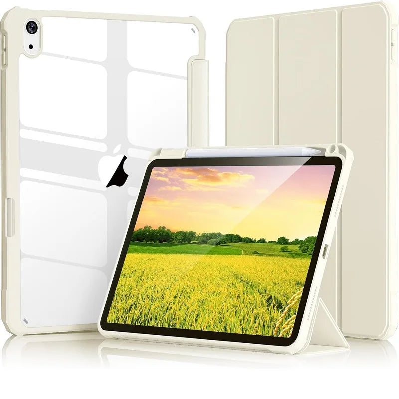 MobiCase™ - Twarde etui ochronne z podstawką i funkcją Auto-Wake do iPada 9.7–13" – kompatybilne z modelami 2017–2025