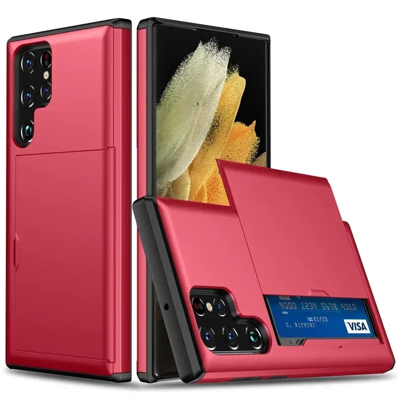 MobiCase™ - Pancerne etui z magnetycznym uchwytem i pierścieniem – silikonowo-poliuretanowe, wzmocnione, półzabudowane