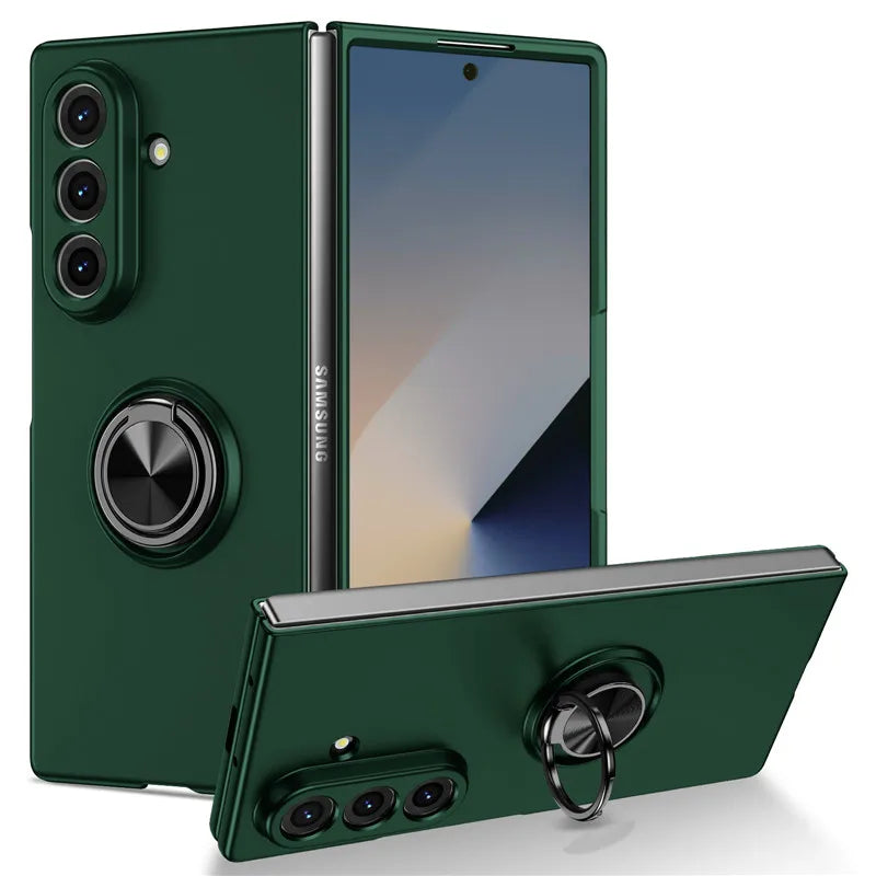 MobiCase™ - Luksusowe etui pancerne z pierścieniem i osłoną aparatu – silikonowo-plastikowe bumper case