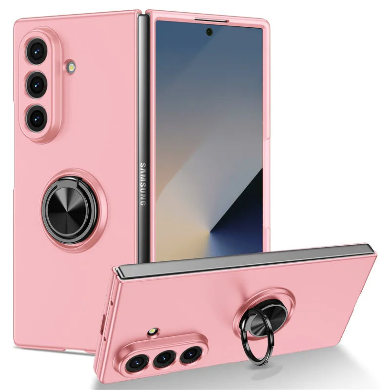 MobiCase™ - Luksusowe etui pancerne z pierścieniem i osłoną aparatu – silikonowo-plastikowe bumper case