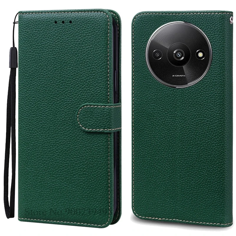 MobiCase™ - Skórzane etui z ochrona 360° do Xiaomi Redmi A3