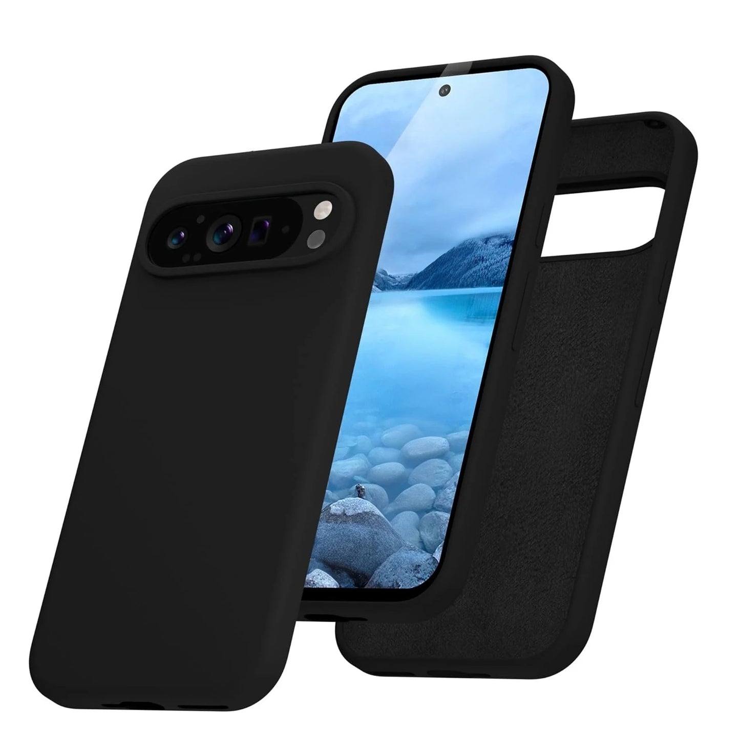 MobiCase™ - Ultra cienkie matowe etui silikonowe do Google Pixel – przezroczyste, półzabudowane