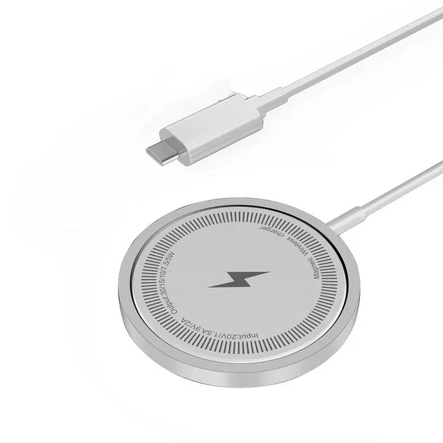 MobiCable™ - Magnetyczna ładowarka bezprzewodowa 15W MagSafe USB-C