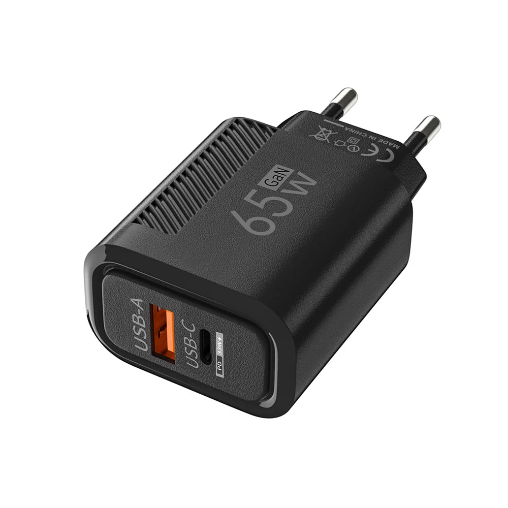 MobiCharge™ - Ładowarka GaN 65W PD – superszybkie ładowanie dla smartfonów i tabletów