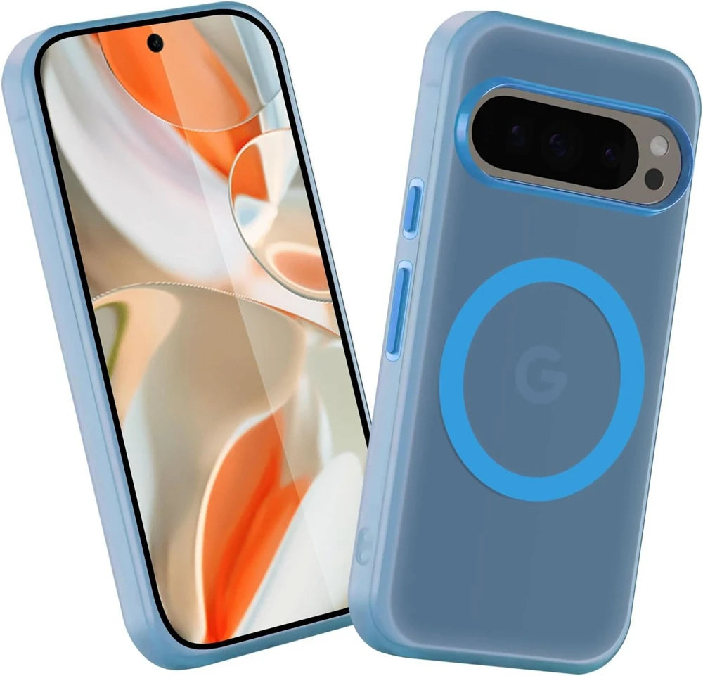 MobiCase™ - Kontrastowe magnetyczne etui ochronne z obsługą MagSafe do Google Pixel – ultracienkie i wodoodporne Half-Wrapped Case