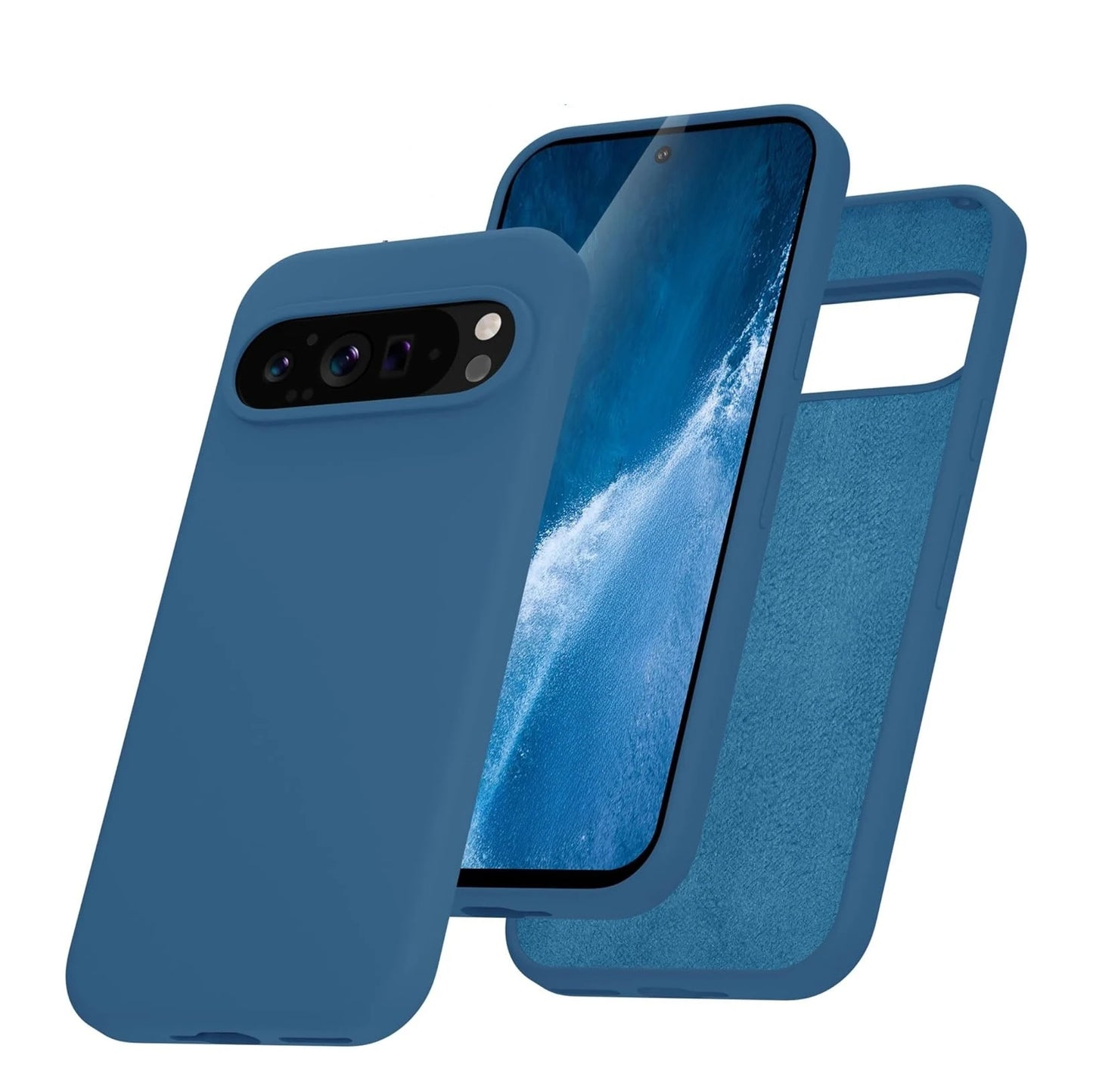 MobiCase™ - Ultra cienkie matowe etui silikonowe do Google Pixel – przezroczyste, półzabudowane
