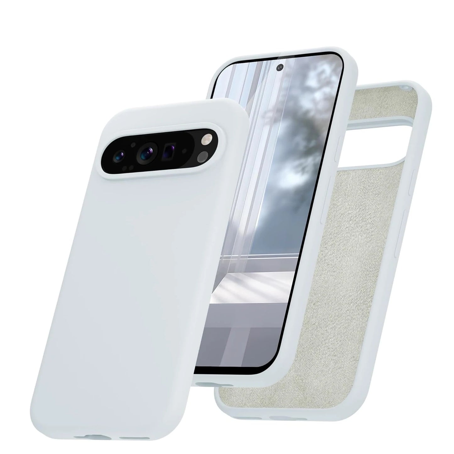 MobiCase™ - Ultra cienkie matowe etui silikonowe do Google Pixel – przezroczyste, półzabudowane