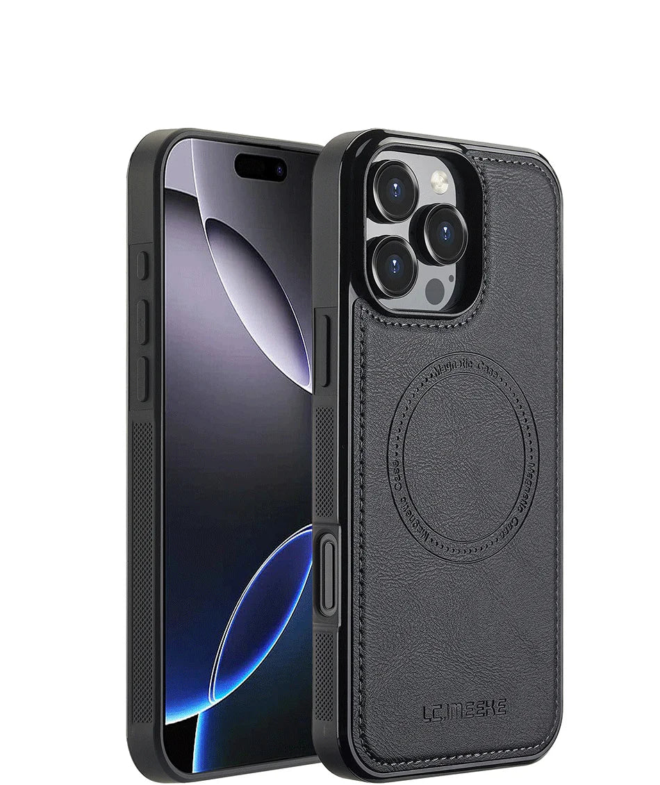 MobiCase™ - Skórzane etui magnetyczne do iPhone (11–16)