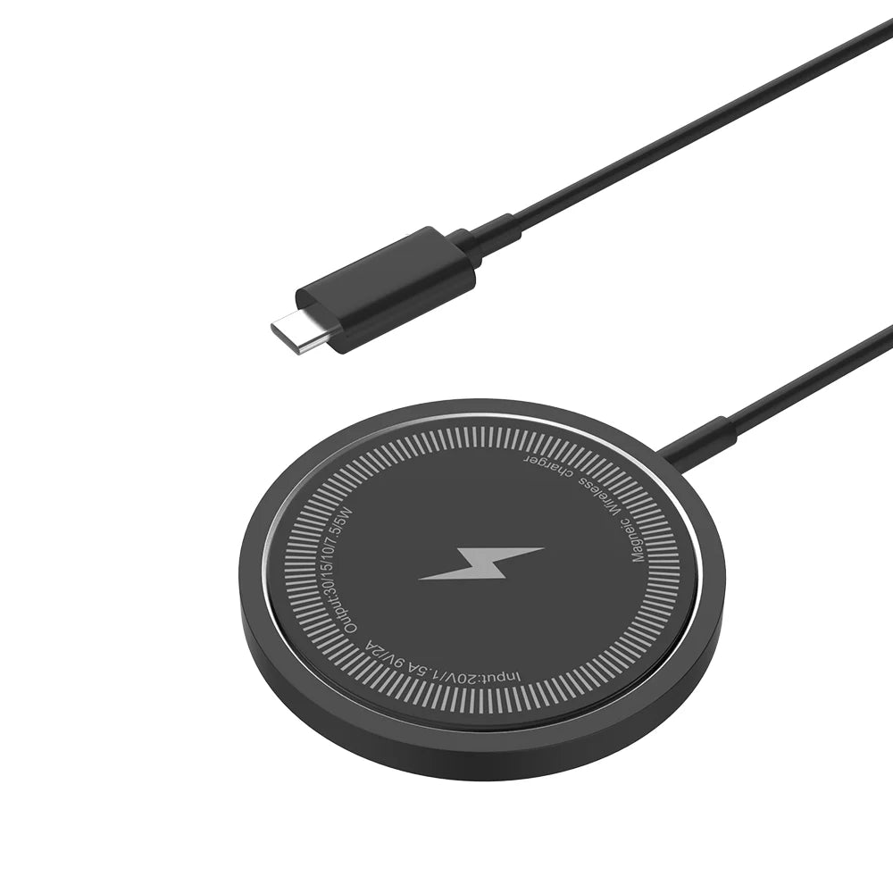 MobiCable™ - Magnetyczna ładowarka bezprzewodowa 15W MagSafe USB-C
