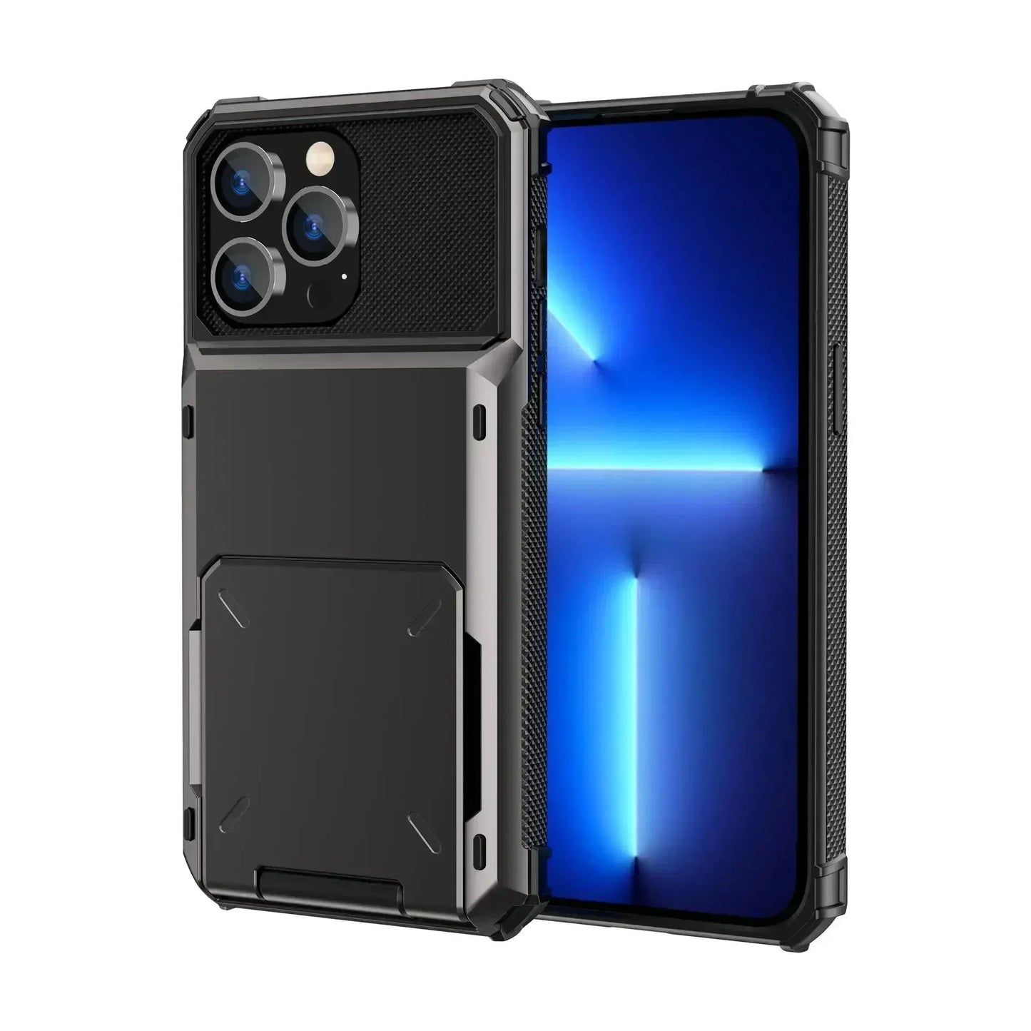 MobiCase™ - Pancerne etui z podstawką i schowkiem