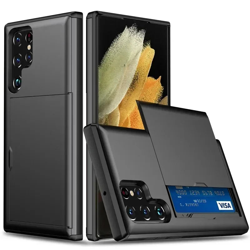 MobiCase™ - Pancerne etui z magnetycznym uchwytem i pierścieniem – silikonowo-poliuretanowe, wzmocnione, półzabudowane