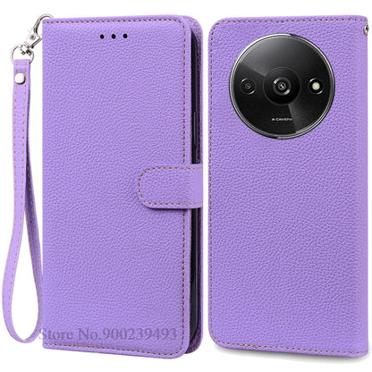 MobiCase™ - Skórzane etui z ochrona 360° do Xiaomi Redmi A3