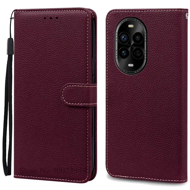MobiCase™ - Skórzane etui FlipStrap z paskiem i kieszenią