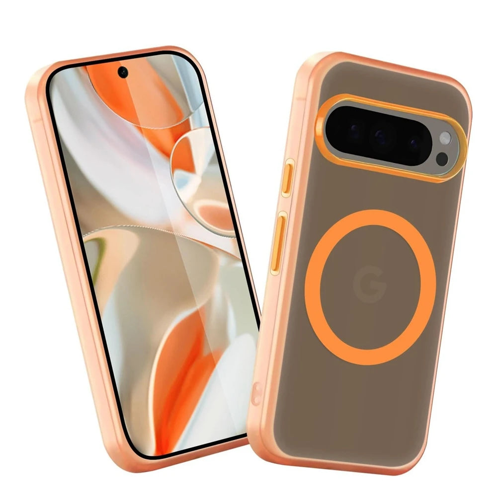 MobiCase™ - Kontrastowe magnetyczne etui ochronne z obsługą MagSafe do Google Pixel – ultracienkie i wodoodporne Half-Wrapped Case