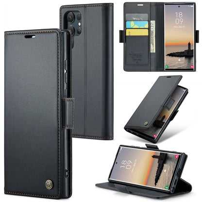 MobiCase™ - Skórzane etui z magnetycznym zapięciem i wodoodporną ochroną
