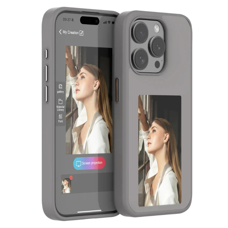 MobiCase™ - Zoeydam smart etui z wbudowanym wyświetlaczem