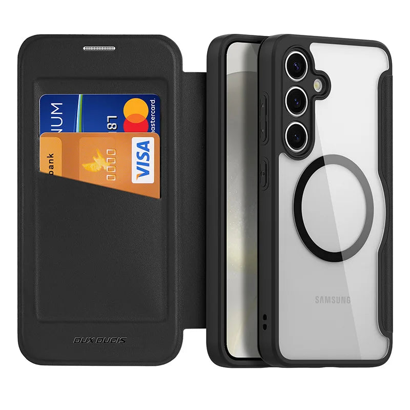 MobiCase™ - Klasyczne etui ochronne z ekoskóry – stylowe i odporne na kurz