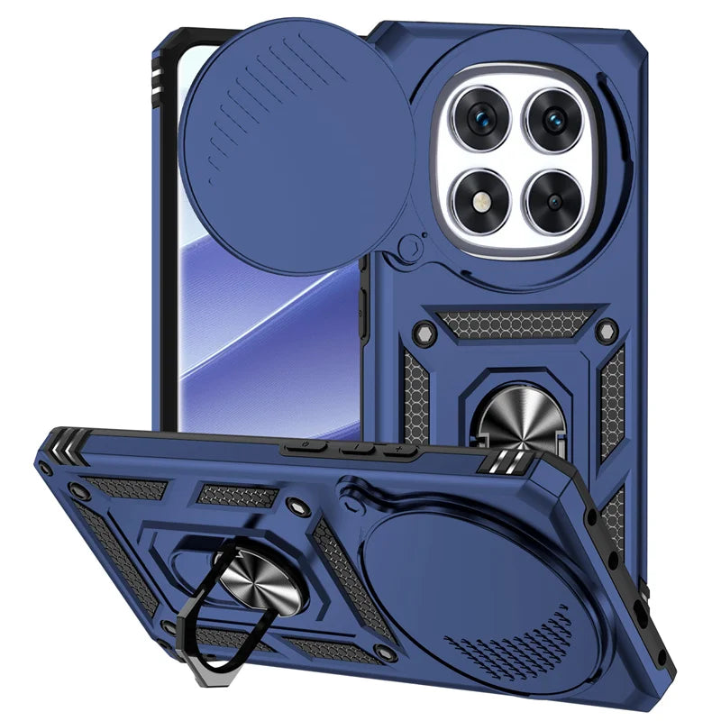 MobiCase™ - Pancerne etui z osłoną aparatu i magnetycznym uchwytem – z pierścieniem 360°
