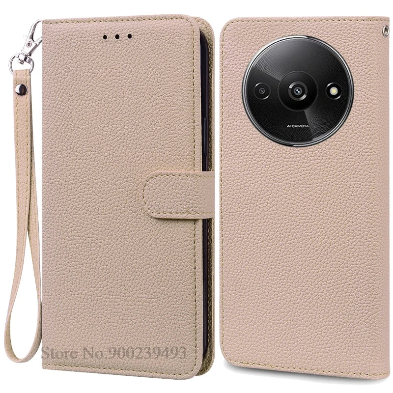 MobiCase™ - Skórzane etui z ochrona 360° do Xiaomi Redmi A3