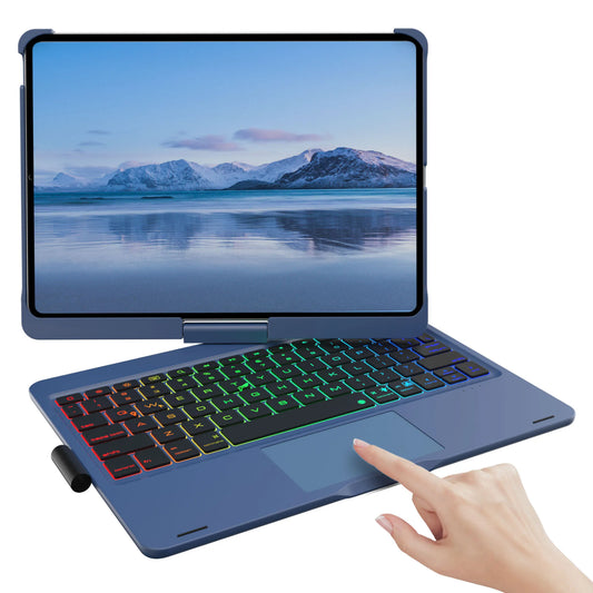 MobiCase™ - Twarde etui z klawiaturą bluetooth do iPada 11" – ochrona + mobilna praca w jednym