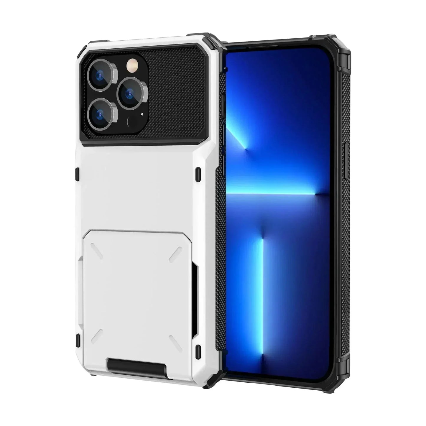 MobiCase™ - Pancerne etui z podstawką i schowkiem