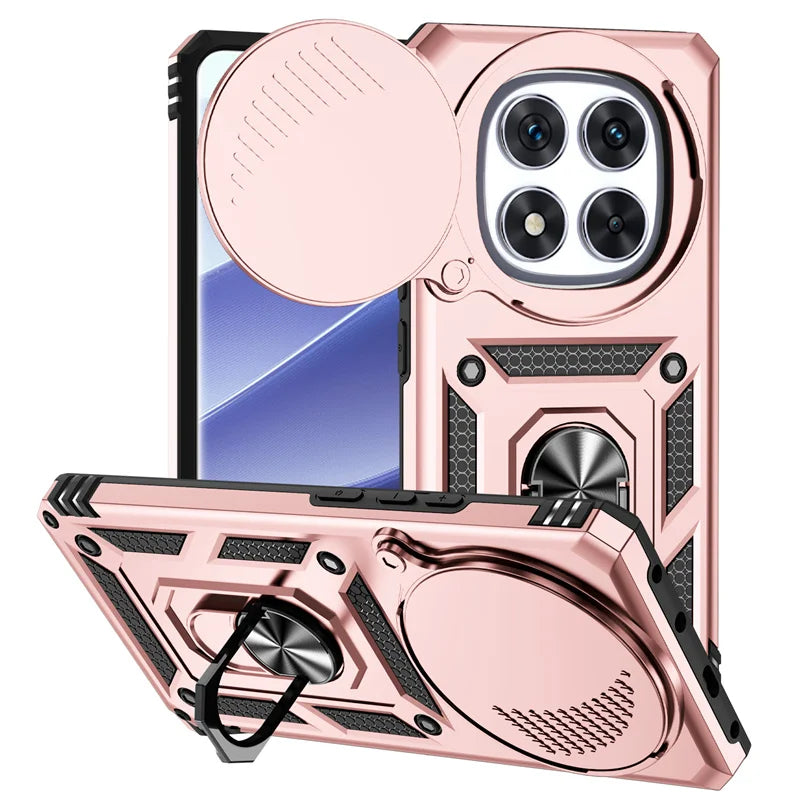 MobiCase™ - Pancerne etui z osłoną aparatu i magnetycznym uchwytem – z pierścieniem 360°