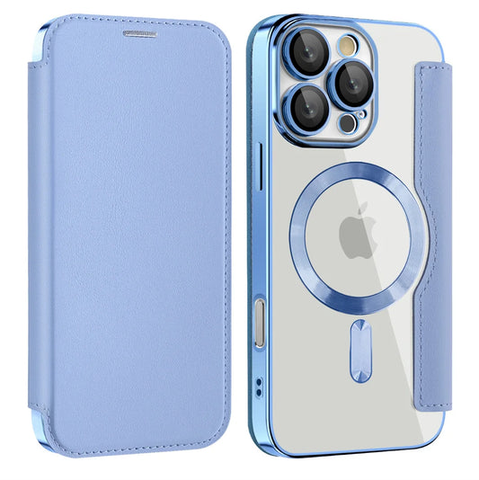 MobiCase™ - Skórzane etui z przeźroczystą ochroną