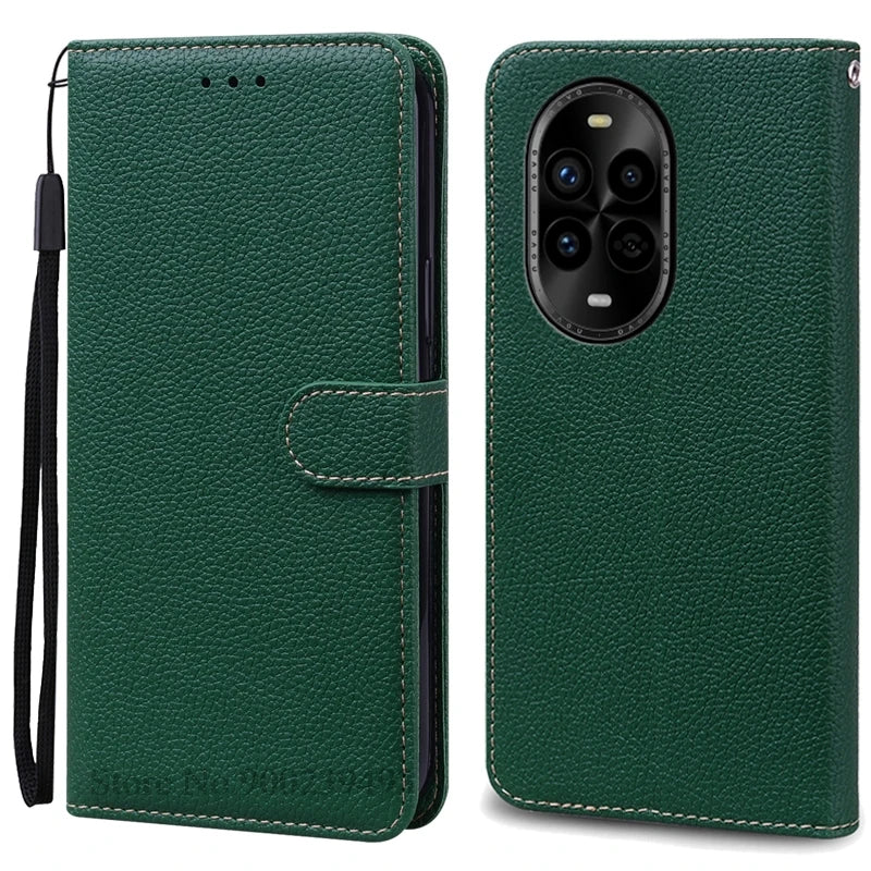 MobiCase™ - Skórzane etui FlipStrap z paskiem i kieszenią