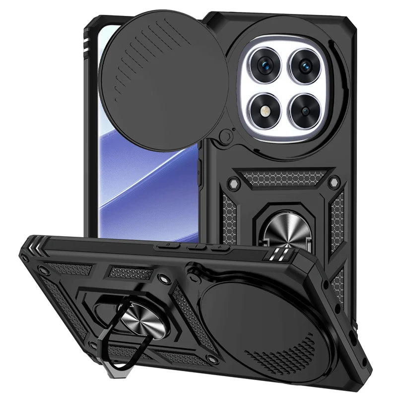 MobiCase™ - Pancerne etui z osłoną aparatu i magnetycznym uchwytem – z pierścieniem 360°