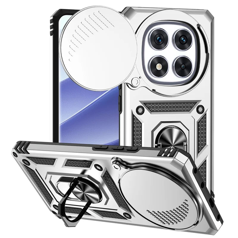 MobiCase™ - Pancerne etui z osłoną aparatu i magnetycznym uchwytem – z pierścieniem 360°