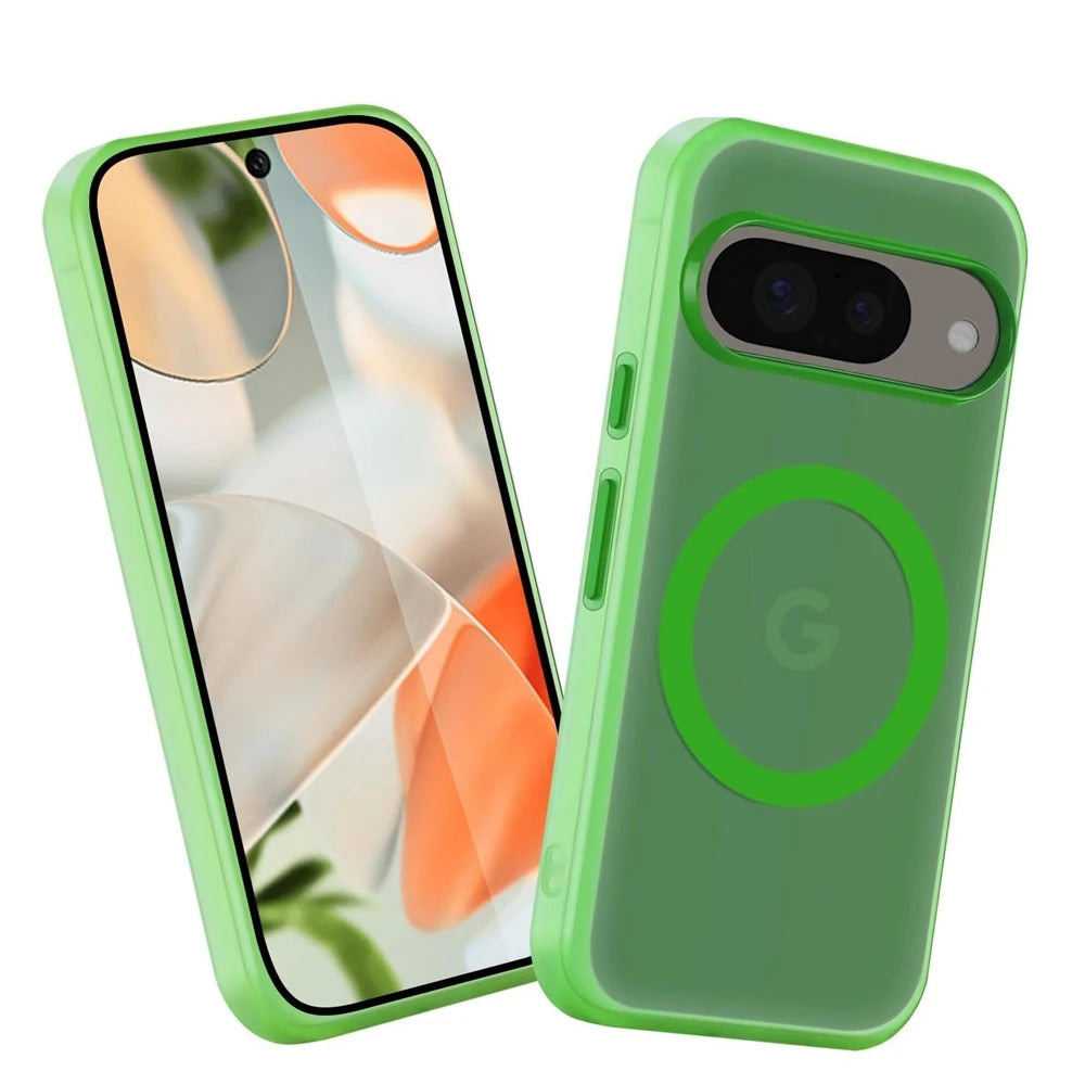 MobiCase™ - Kontrastowe magnetyczne etui ochronne z obsługą MagSafe do Google Pixel – ultracienkie i wodoodporne Half-Wrapped Case