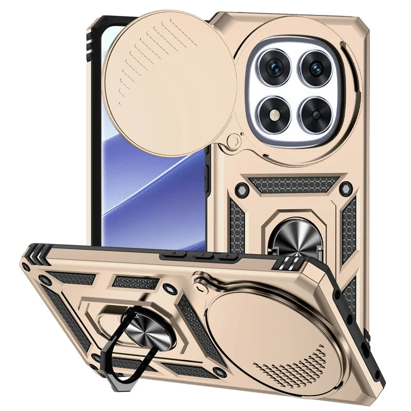MobiCase™ - Pancerne etui z osłoną aparatu i magnetycznym uchwytem – z pierścieniem 360°