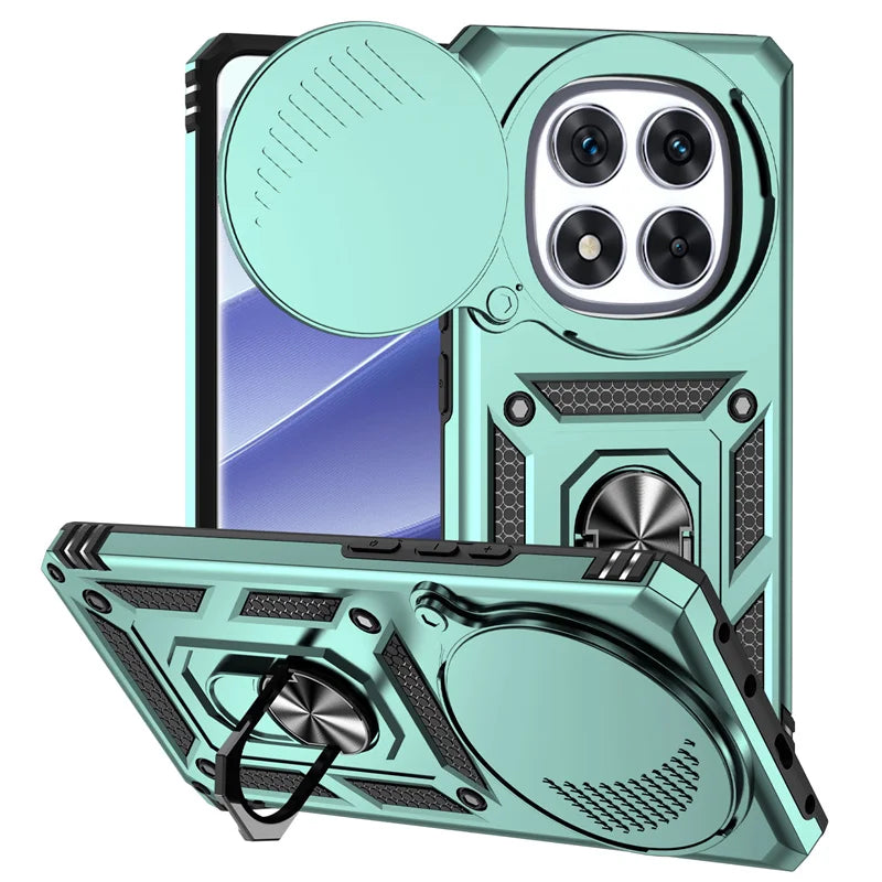 MobiCase™ - Pancerne etui z osłoną aparatu i magnetycznym uchwytem – z pierścieniem 360°