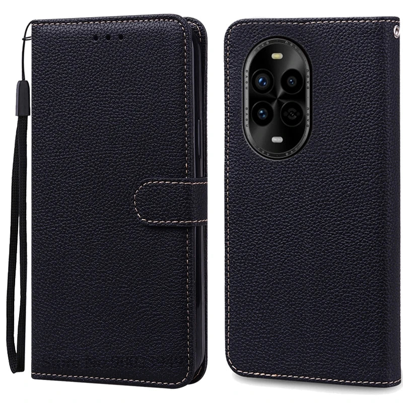 MobiCase™ - Skórzane etui FlipStrap z paskiem i kieszenią
