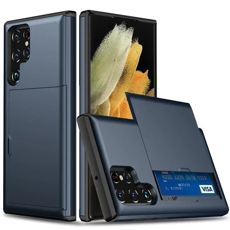 MobiCase™ - Pancerne etui z magnetycznym uchwytem i pierścieniem – silikonowo-poliuretanowe, wzmocnione, półzabudowane