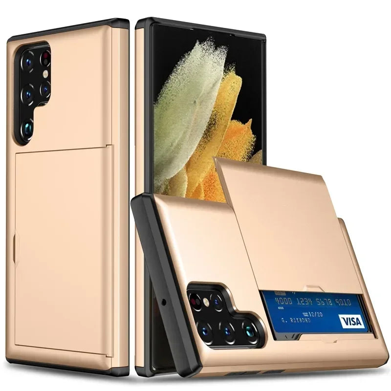 MobiCase™ - Pancerne etui z magnetycznym uchwytem i pierścieniem – silikonowo-poliuretanowe, wzmocnione, półzabudowane