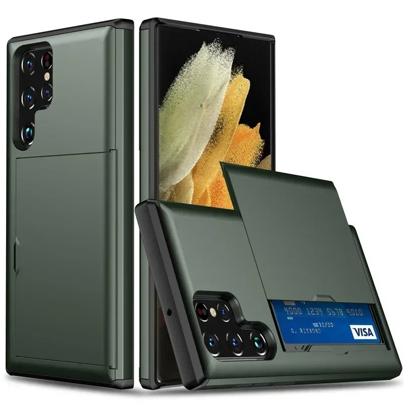 MobiCase™ - Pancerne etui z magnetycznym uchwytem i pierścieniem – silikonowo-poliuretanowe, wzmocnione, półzabudowane