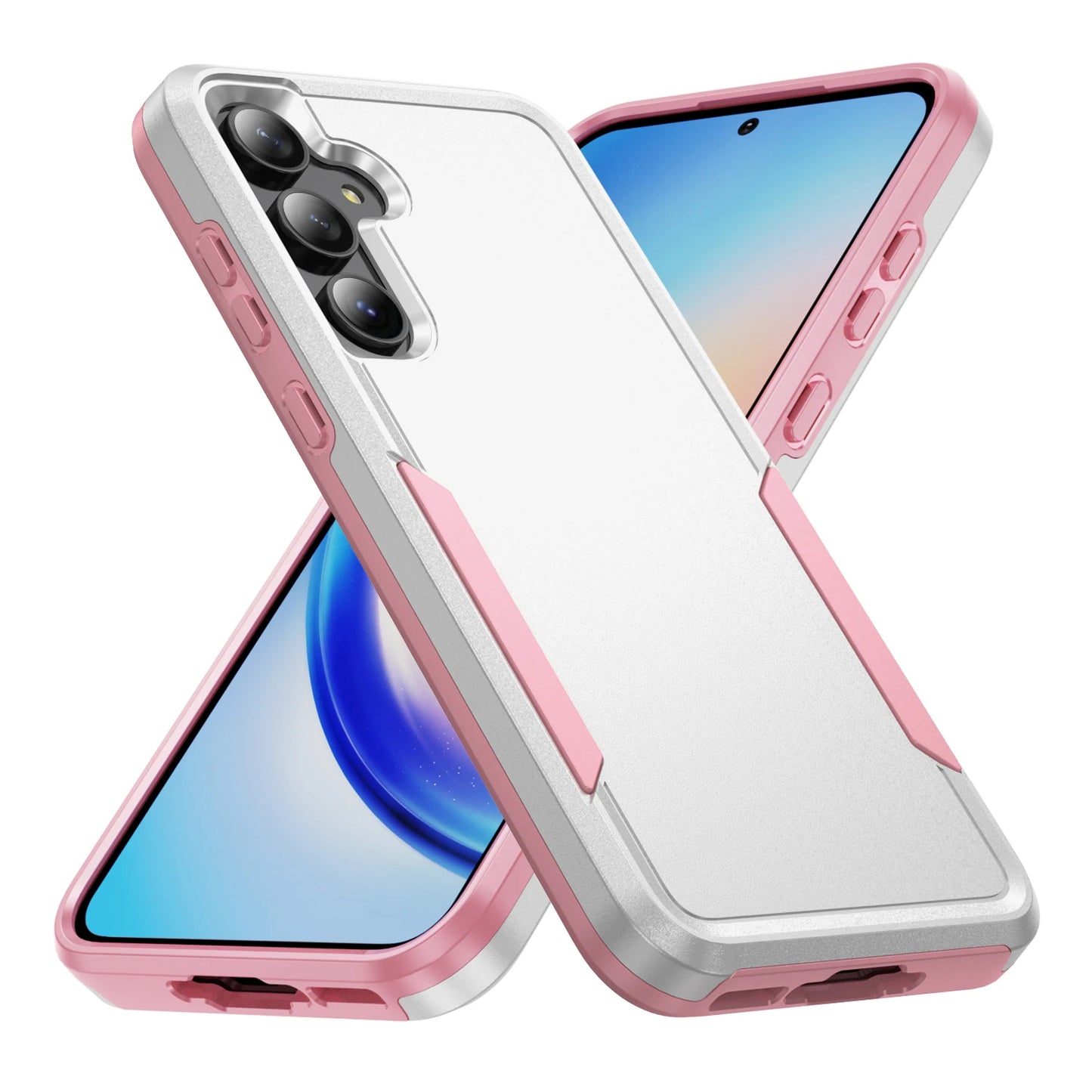 MobiCase™ - Matowe etui Heavy Duty Dual Layer do Samsung Galaxy S25/A56/A16