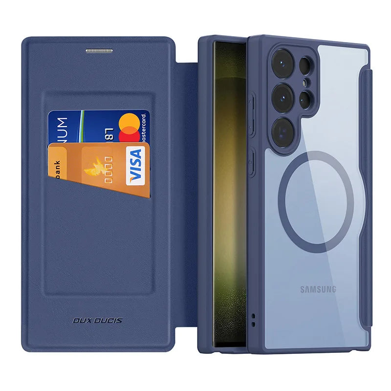 MobiCase™ - Klasyczne etui ochronne z ekoskóry – stylowe i odporne na kurz