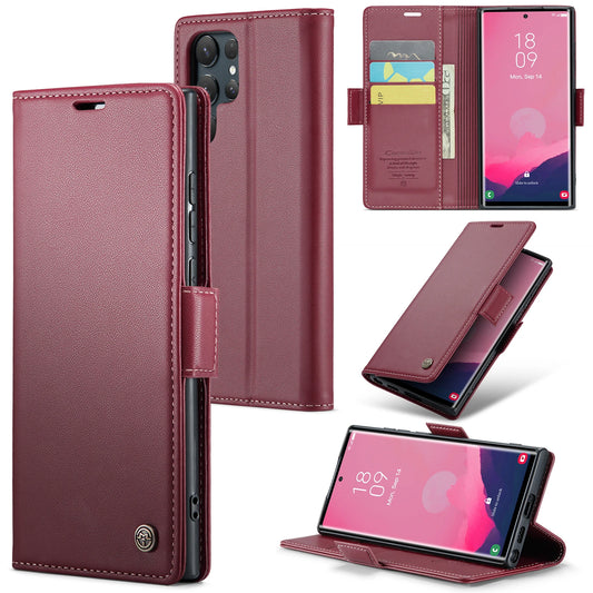 MobiCase™ - Skórzane etui z magnetycznym zapięciem i wodoodporną ochroną