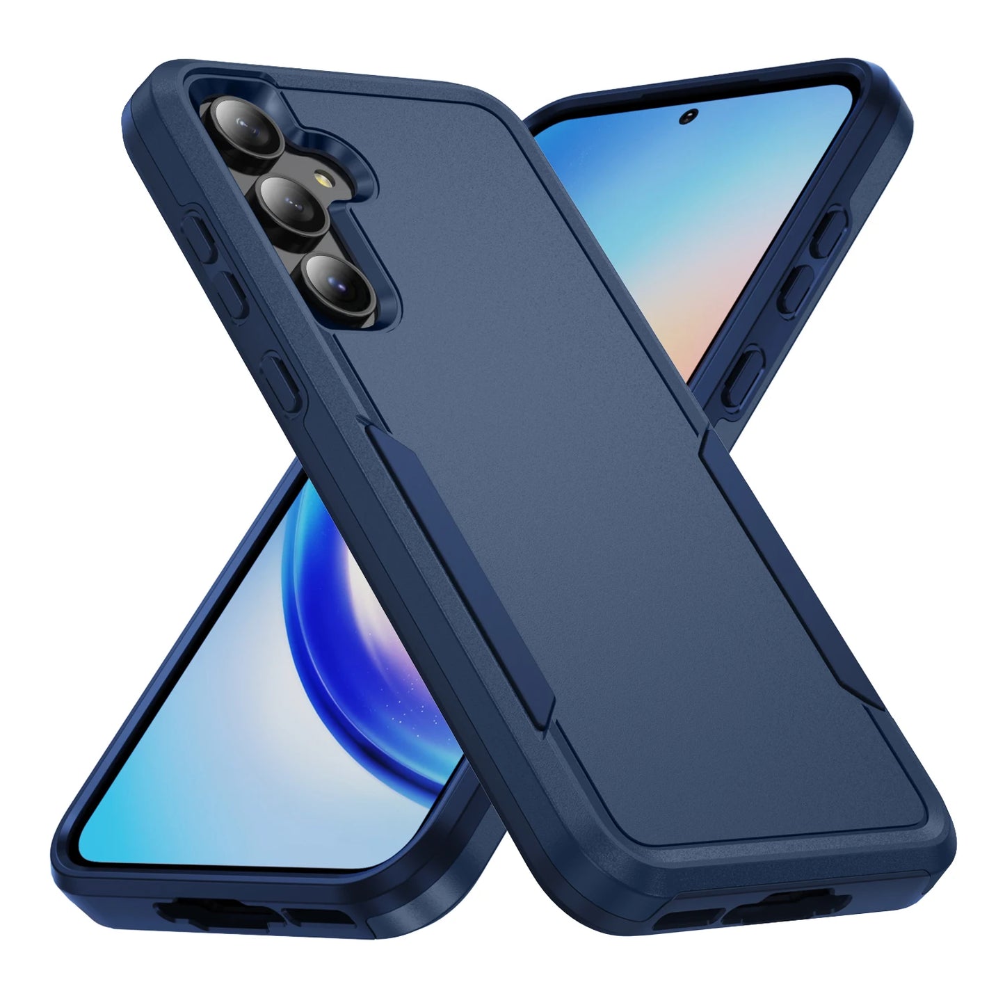 MobiCase™ - Matowe etui Heavy Duty Dual Layer do Samsung Galaxy S25/A56/A16