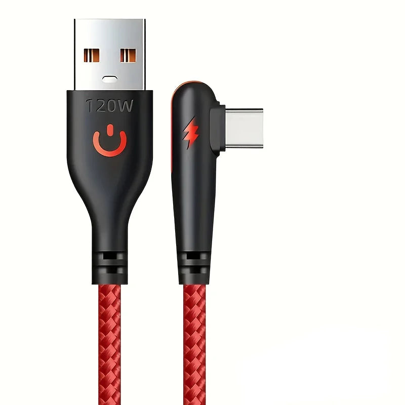MobiCable™ - NNBILI kabel USB-C do USB-C (6A, Fast Charge, Pleciony)