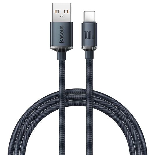 MobiCable™ - BASEUS pleciony kabel USB-A do USB-C (5A, Szybkie Ładowanie)